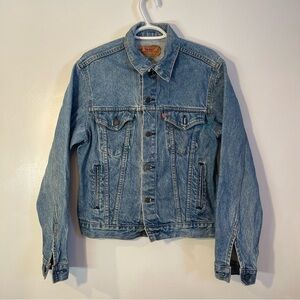 Vintage Levi’s 70s Type III Denim Trucker Jacket - Made in USA - WPL 423 Size 42